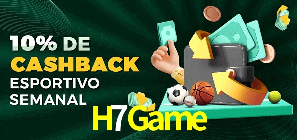 10% de bônus de cashback na H7Game