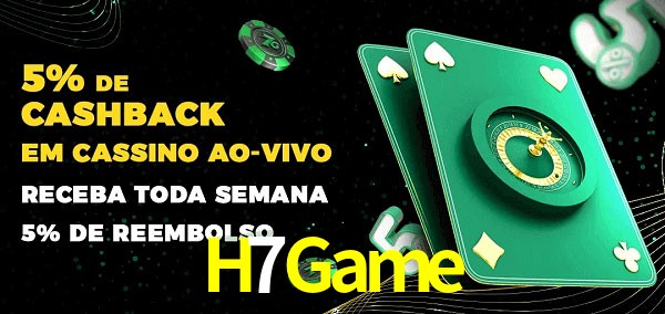 Promoções do cassino ao Vivo H7Game